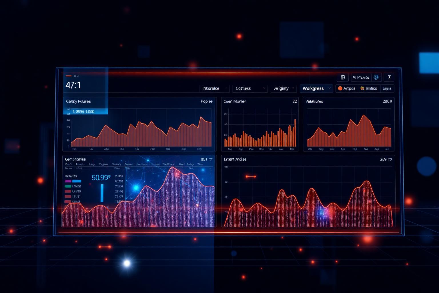 AI analytics and automation dashboard for SMBs